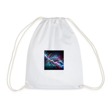Color Explosion Energy T-Shirt - Sac de sport léger - blanc - Devant