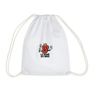 La Reine du BBQ - Sac de sport léger - blanc - Devant