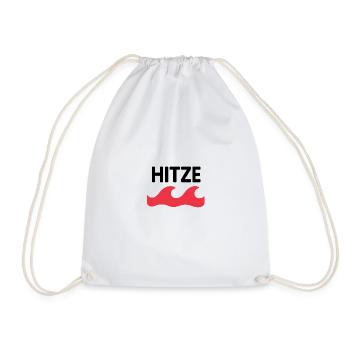 Hitzewelle – Sommer am Limit - Turnbeutel - Weiß - Vorne