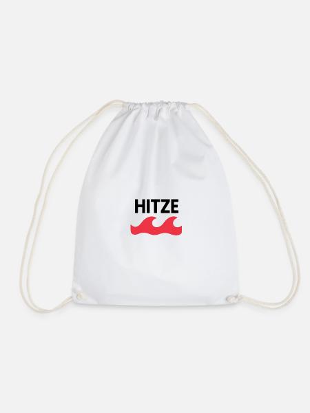 Hitzewelle – Sommer am Limit - Turnbeutel - Weiß