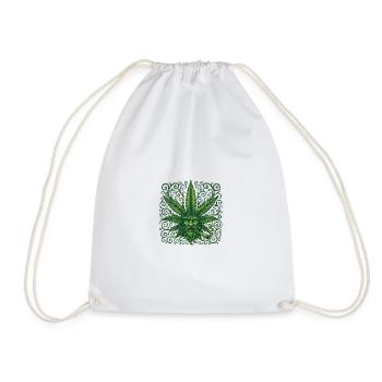 Green High Guardians - Drawstring Bag - white - Front