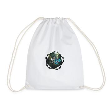 Eine lebende Legende - A Living Legend - Drawstring Bag - white - Front