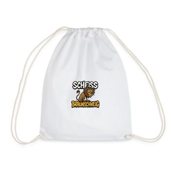 Anti Braunschweig BTSV - Drawstring Bag - white - Front