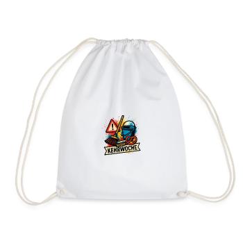 Semaine typique de balayage souabe - Sac de sport léger - blanc - Devant