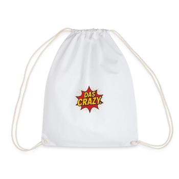 Conception de texte d’explosion de bande dessinée - Sac de sport léger - blanc - Devant