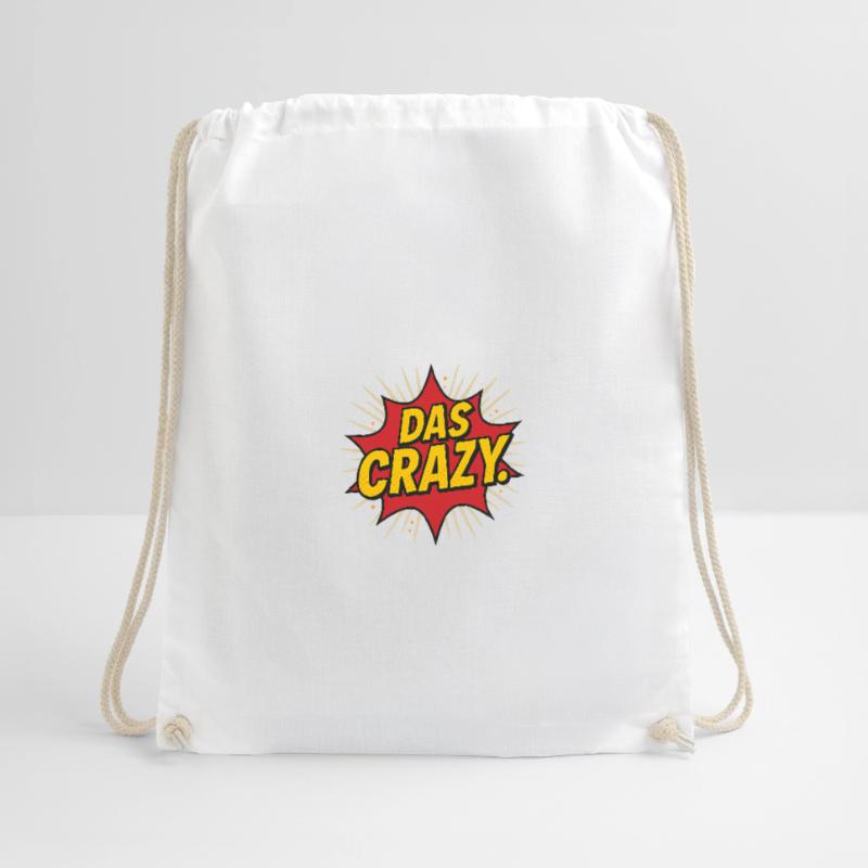 Conception de texte d’explosion de bande dessinée Sac de sport léger