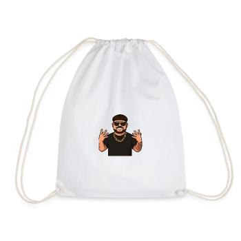 Ibiza Final Vibes – Party Edition - Drawstring Bag - white - Front