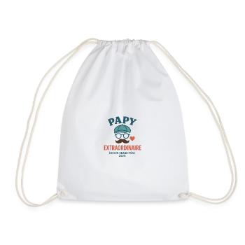 Papy Extraordinaire – Édition Grand-Père 2025 - Sac de sport léger - blanc - Devant