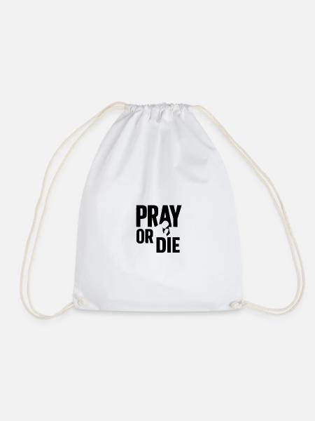 POD - Drawstring Bag - white