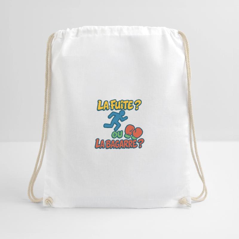 Flucht oder Kampf Turnbeutel