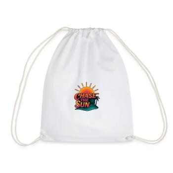 Soleil tropical - Sac de sport léger - blanc - Devant