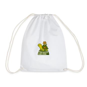 Starke_braucht_kein_Spint - Sac de sport léger - blanc - Devant