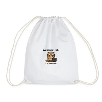 Loot & Sleep Deprivation - Drawstring Bag - white - Front