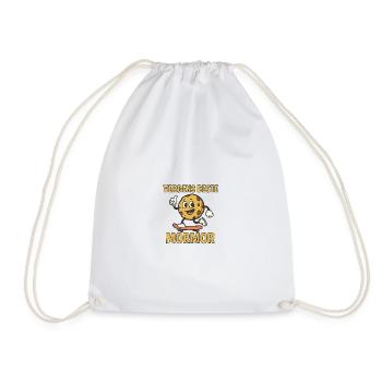 The World's Best Grandma Skater Cookie - Drawstring Bag - white - Front