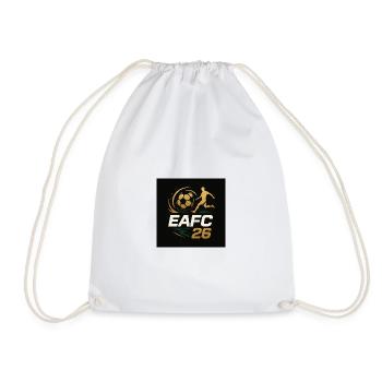 Golden Football Kick 26 - Drawstring Bag - white - Front
