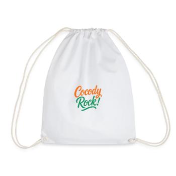 Cocody Rock - Drawstring Bag - white - Front