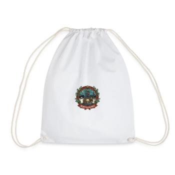 Lantern Shimmer Winter Wonderland - Drawstring Bag - white - Front