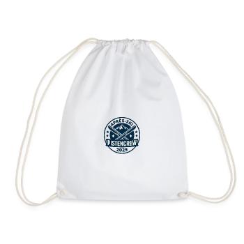 Après-ski slope crew 2025 - Drawstring Bag - white - Front
