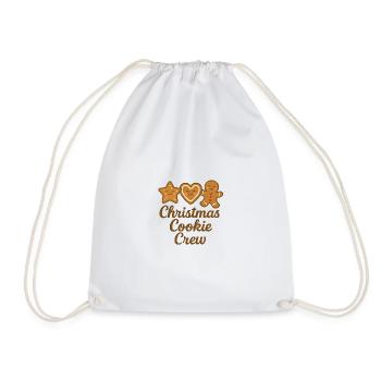 Équipe Biscuit Noël - Sac de sport léger - blanc - Devant