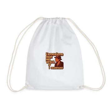  L'emozione non ha voce - Sac de sport léger - blanc - Devant