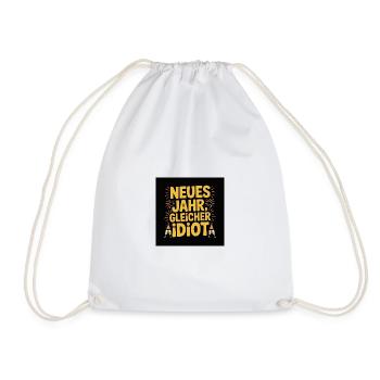 Nouvelle année, même idiot - Sac de sport léger - blanc - Devant
