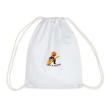 Sun Rocker à la guitare - Sac de sport léger - blanc - Devant