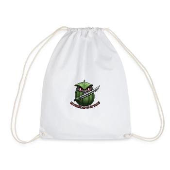 Lame Ninja Pastèque - Sac de sport léger - blanc - Devant
