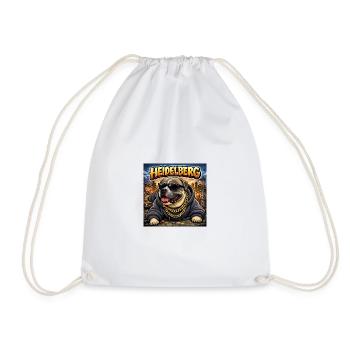 Style de rue Heidelberg Bulldog - Sac de sport léger - blanc - Devant