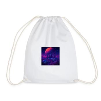 RockyZoo62 - Drawstring Bag - white - Front