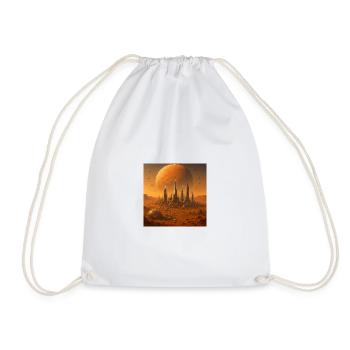 RockyZoo65 - Drawstring Bag - white - Front