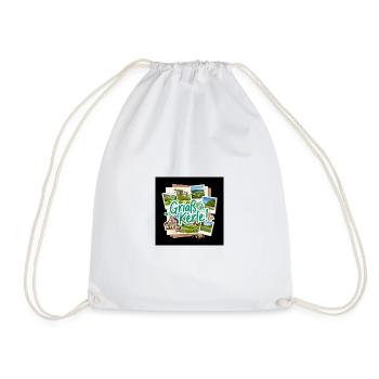 Bonjour à tous ! Paysage bavarois - Sac de sport léger - blanc - Devant