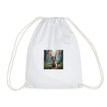 Easter - Drawstring Bag - white - Front