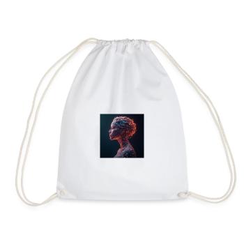 femme_art_fantastique - Sac de sport léger - blanc - Devant