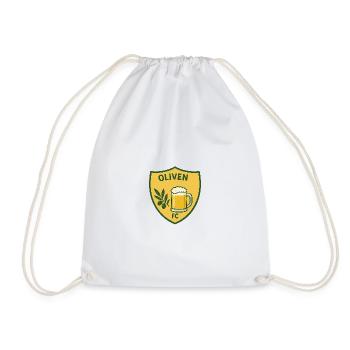 Oliven FC Ölsköld - Drawstring Bag - white - Front