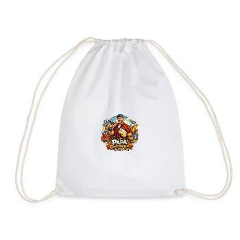 Papa Bricoleur Atelier Passion - Sac de sport léger - blanc - Devant