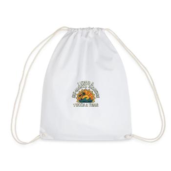 J’ai besoin de six mois de vacances deux fois par an Soleil Rétro - Sac de sport léger - blanc - Devant