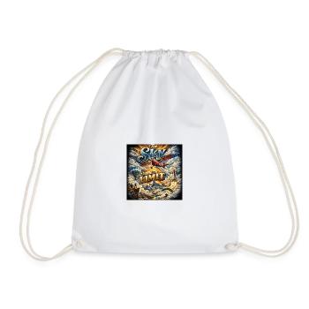 Sky is the Limit - Drawstring Bag - white - Front