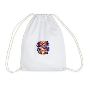 You Matter You Are Not Alone - Phoenix Hope - Drawstring Bag - white - Front