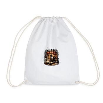 Check Mate: Royal Chess Duel - Drawstring Bag - white - Front