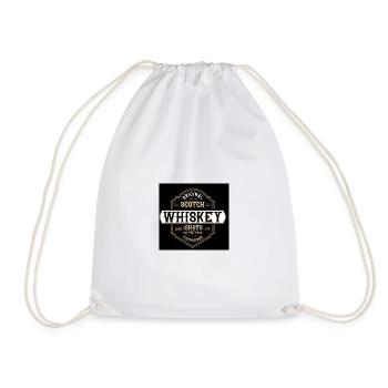 Whiskey - Drawstring Bag - white - Front