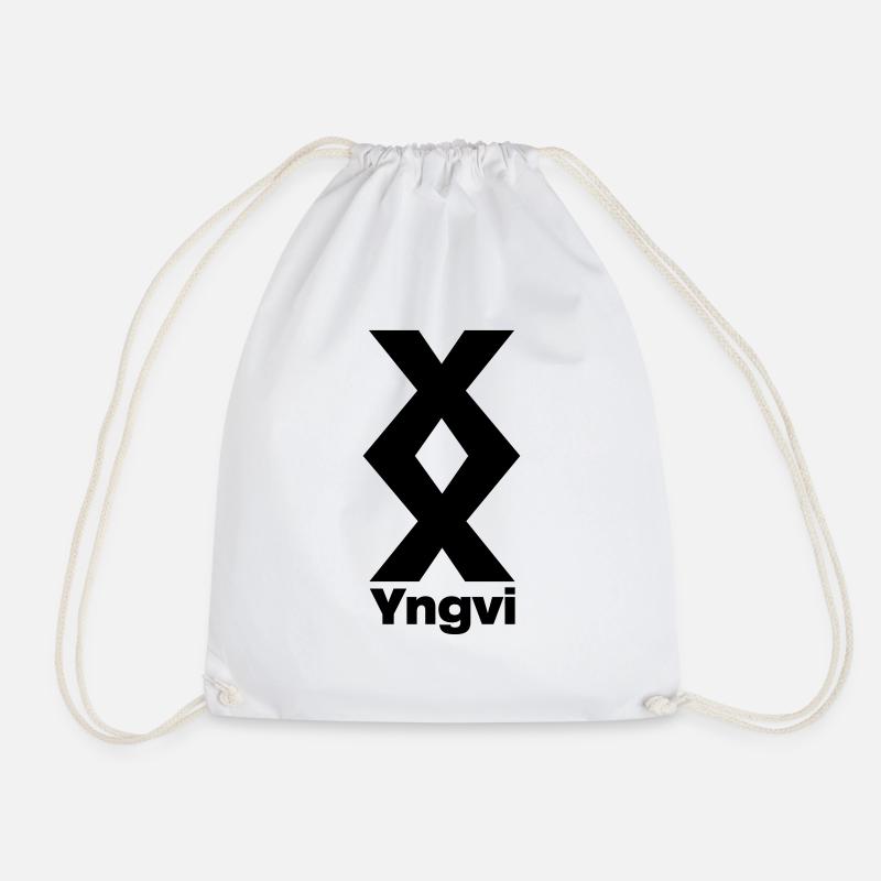 Yngvi (Ingwaz) - Turnbeutel - Weiß