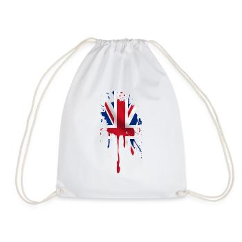 union jack - Turnbeutel - Weiß - Vorne