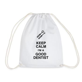 dentiste / dent / médecin / médecine - Sac de sport léger - blanc - Devant