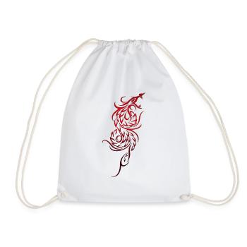 Tattoo element vector tattoo tribal tattoos - Drawstring Bag - white - Front