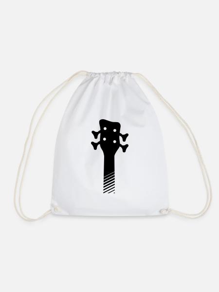 4-string W style bass guitar headstock - Turnbeutel - Weiß