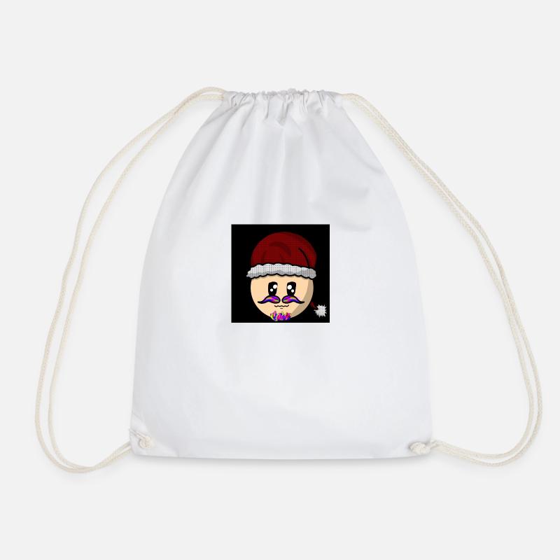 Hohoho - Drawstring Bag - white