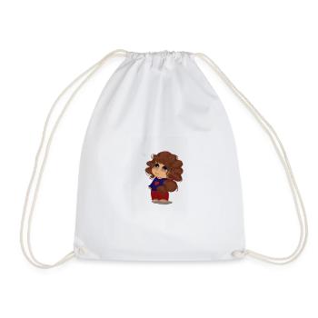 Petite rêveuse - Sac de sport léger - blanc - Devant
