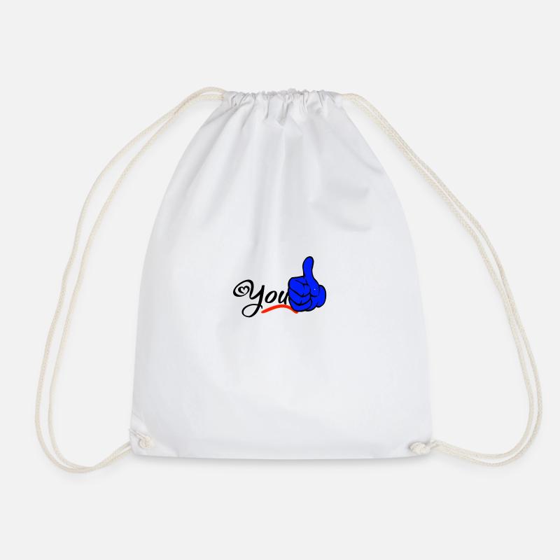 Dire MERCi - Sac de sport léger - blanc