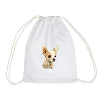 Chihuahua - Sac de sport léger - blanc - Devant