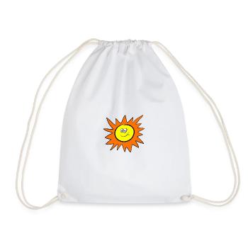 Sun - Turnbeutel - Weiß - Vorne